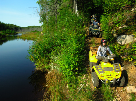 randonnee vtt quebec