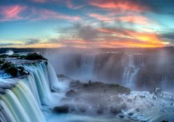 Les chutes d'Iguazu au Brésil