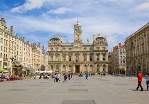 La place des Terreaux à Lyon