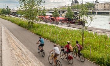 Quais du rhône, balade piétonne