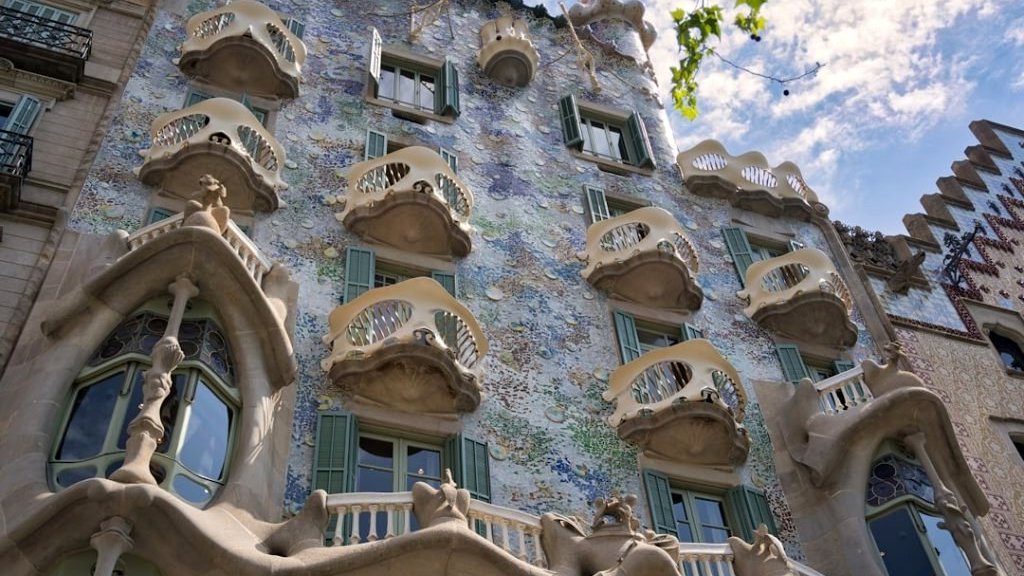 Casa Batlló au cœur de Barcelone