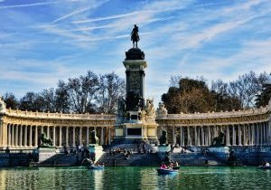El Parque del Retiro à Madrid