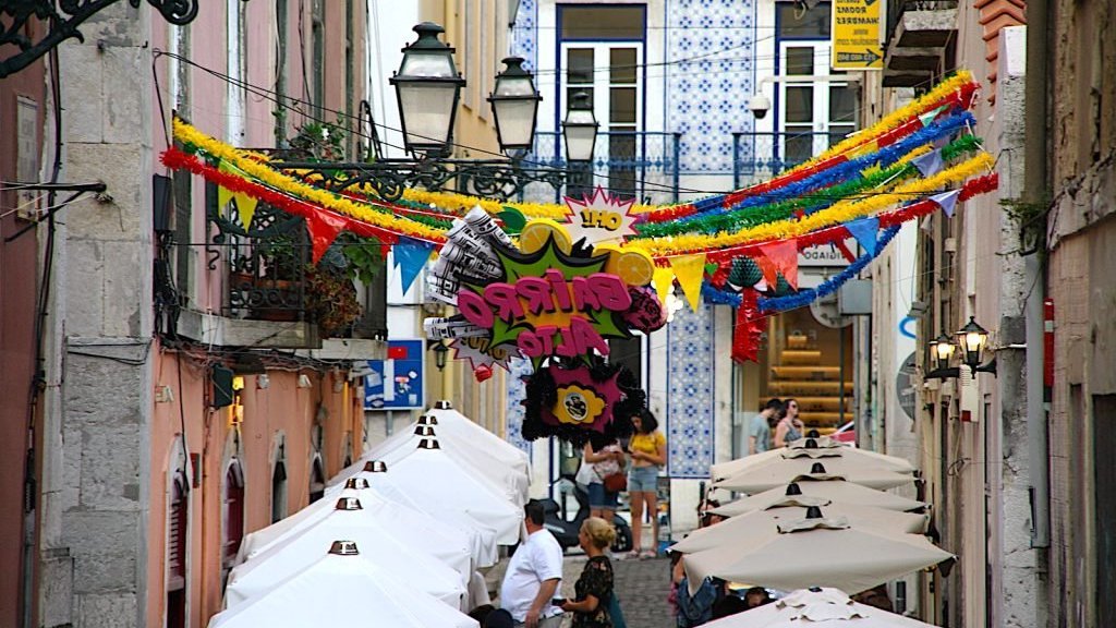 Lisbonne : Le bairro alto