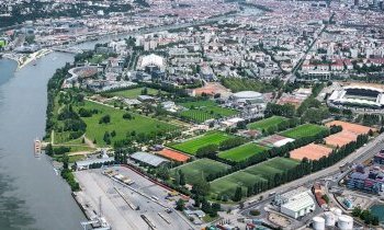 Lyon, le parc de Gerland