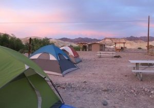 Dormir à Death Valley 