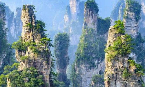 Les Monts Tianzi