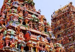 Le temple de Kapaleeshwarar à Madras