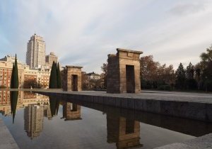 Le Templo de Debod à Madrid