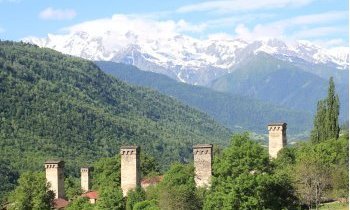 Les tours des Svans en Géorgie