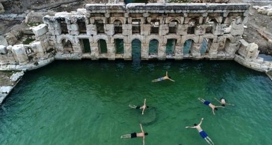 Ankara : Les thermes romains