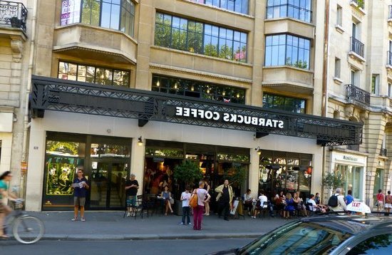 Adresse Starbucks Paris