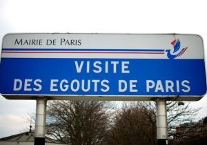 Visite des égouts de Paris