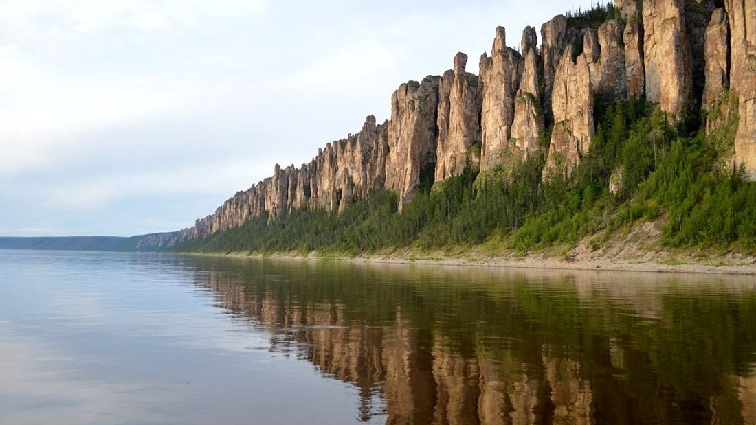 Parc naturel des colonnes de la Léna en Russie