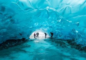 Alaska : les grottes Mendenhall 