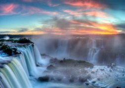 Les chutes d'Iguazu au Brésil