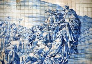 Les azulejos à Porto