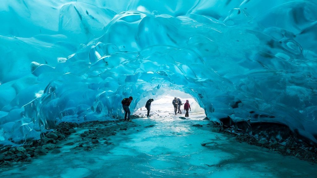 Alaska : les grottes Mendenhall 