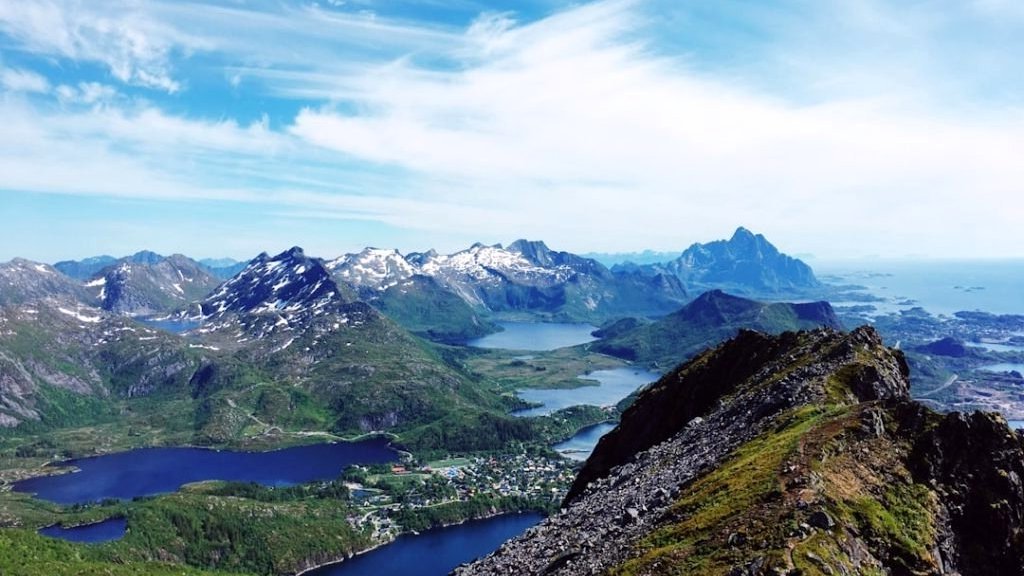 Les îles Lofoten en Norvège