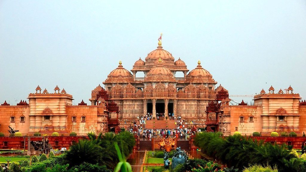 New Delhi : temple Akshardham