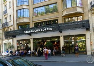 Adresse Starbucks Paris